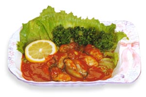 かきのトマト焼き
